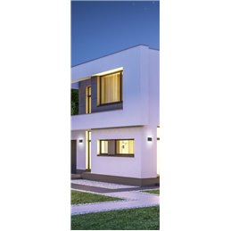 APLICA EXTERIOR LED INT. TRIO THAMES II