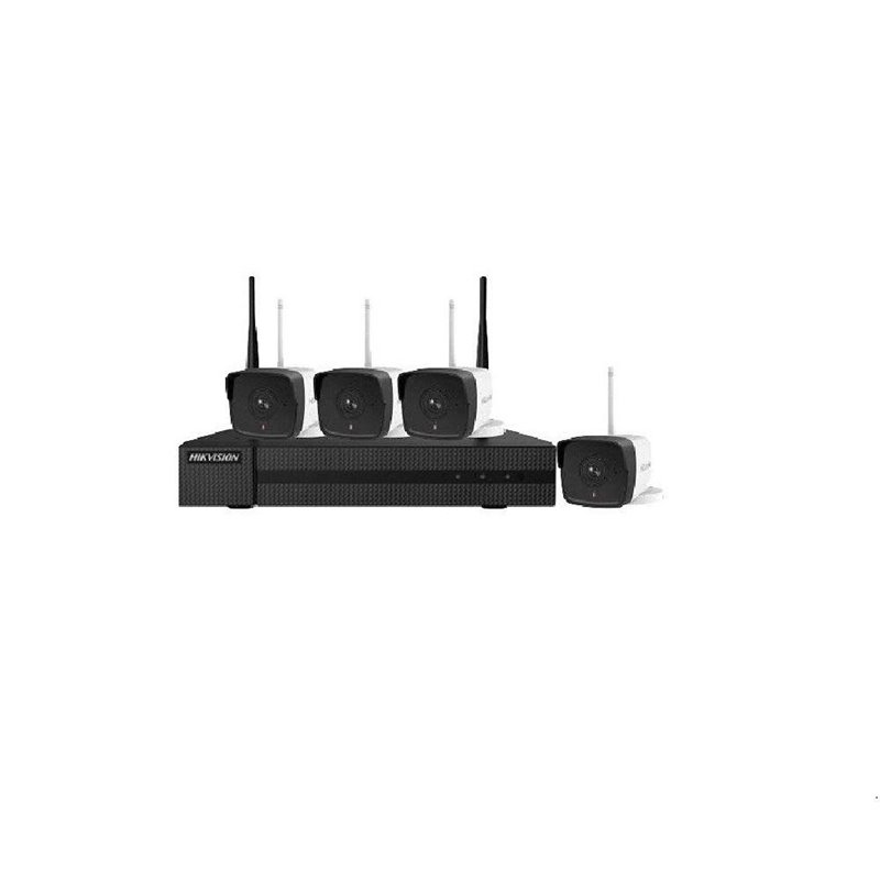 KIT WIFI 4 CAM BULLET 2MP + NVR HIWATCH KIT WIFI 4 CAM BULLET 2MP + NVR HIWATCH